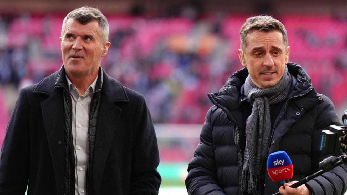 Keane y Neville, en pleno debate por los cambios tácticos de Carrick