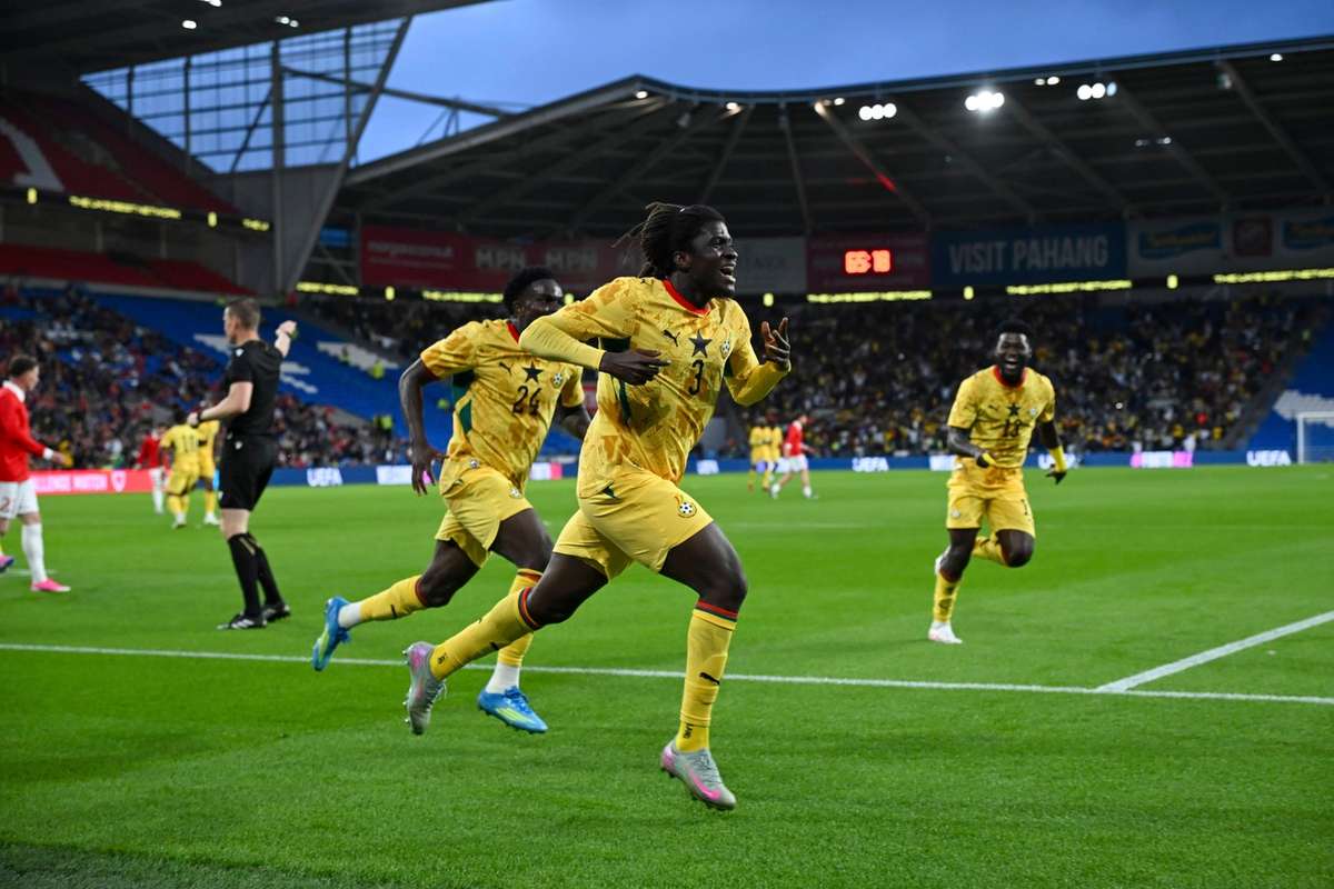 Ghana empata 1-1 con Gales en el debut de Queiroz