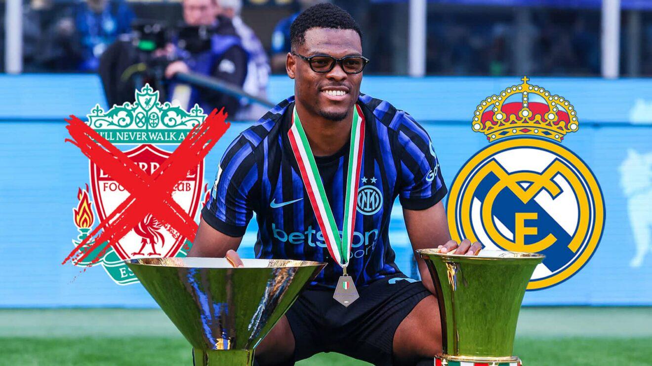 Real Madrid 20 milyon euroya Dumfries transferine yaklaştı, Liverpool yine elendi