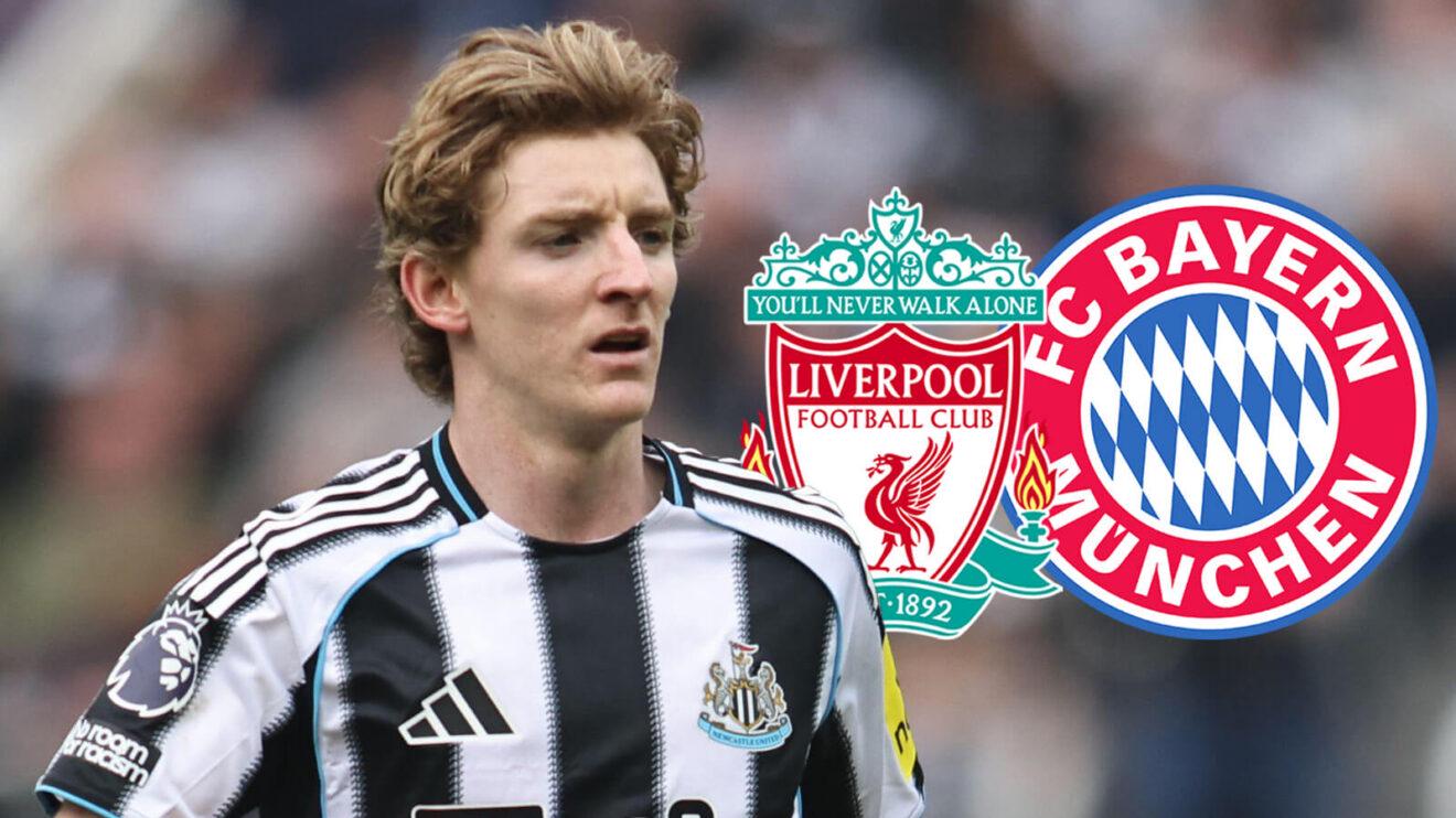 Gordon exit talk heats up as Liverpool and Bayern chase Newcastle winger
