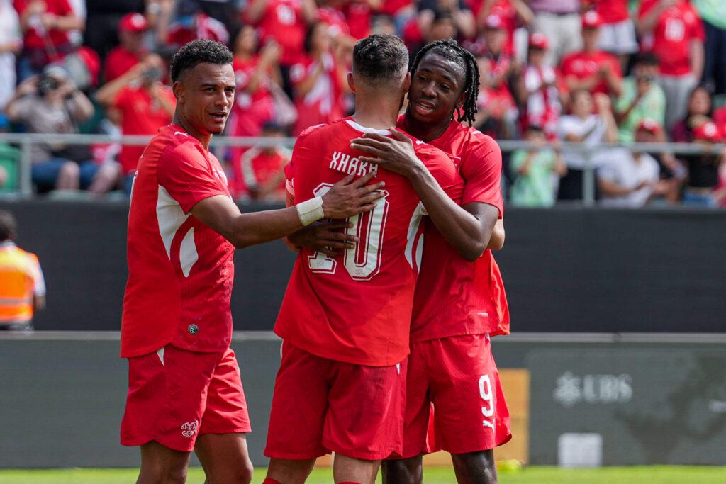 La Suisse s'impose 4-1 face à la Jordanie à domicile et conclut son match amical