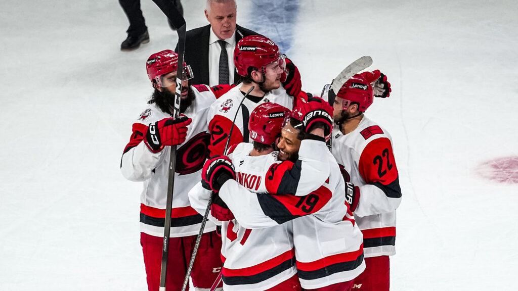 Carolina Hurricanes Shut Out Canadiens 4-0 at Bell Centre, Lead East Final 3-1
