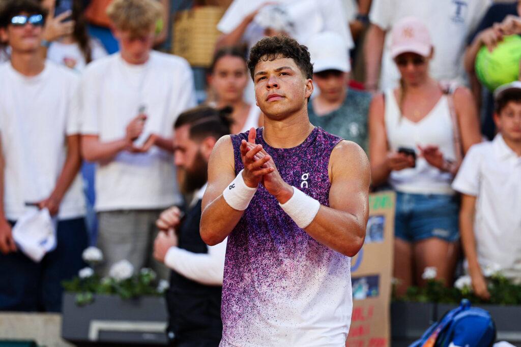 French Open Round of 64: No. 5 Seed Shelton vs Collignon