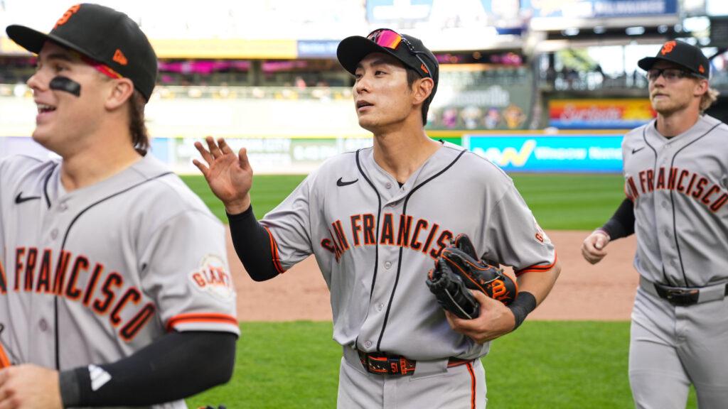 Gigantes suman 20 imparables y vencen 12-9 a los Cerveceros de visita