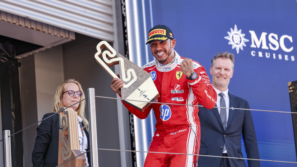 Hamilton holt Ferrari den ersten Sieg beim GP Spanien
