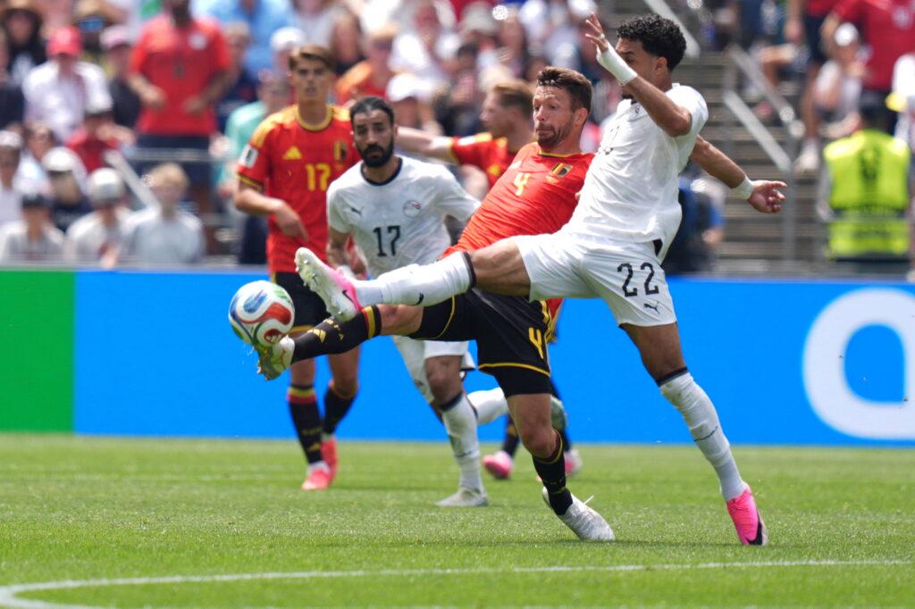Bélgica y Egipto empatan 1-1 en el debut del Grupo G