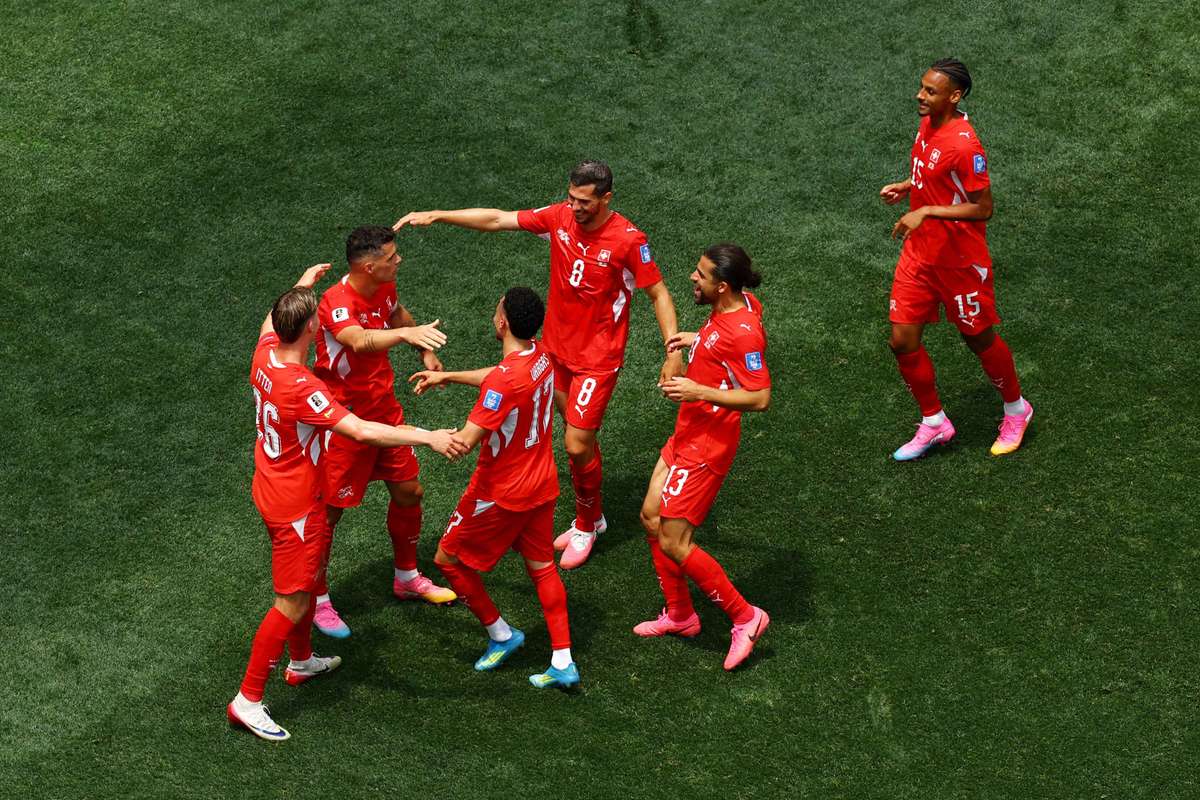 Empat Gol dari Cadangan, Swiss Ukir Sejarah Piala Dunia