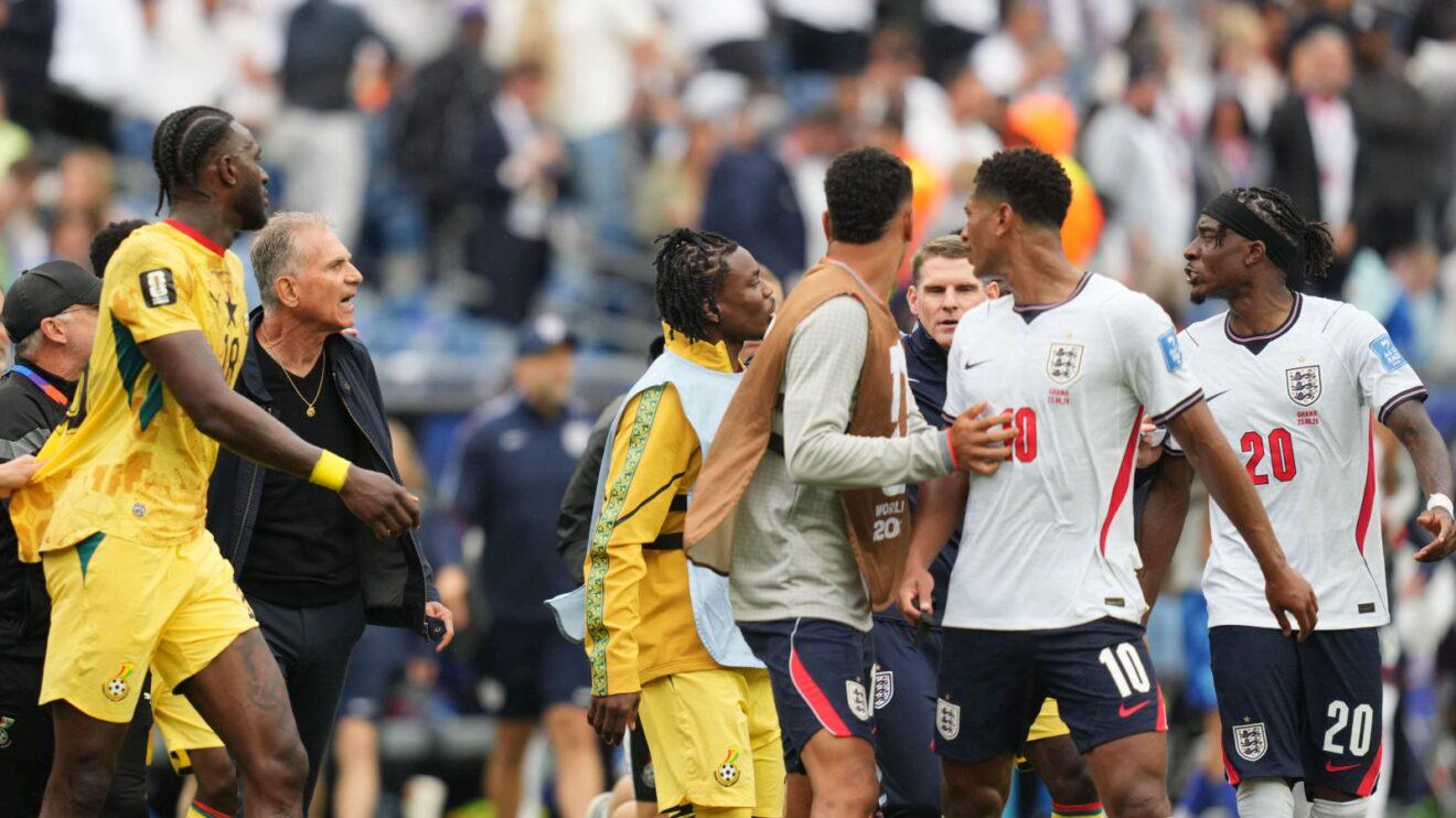 Queiroz fa chiarezza sullo scontro a centrocampo: l'Inghilterra incappa di nuovo nella maledizione della seconda partita