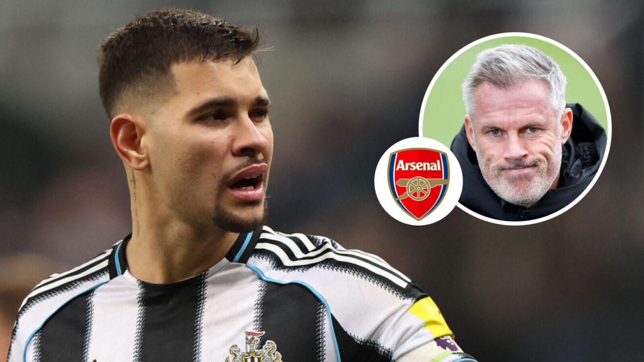 Carragher nghi ngờ Guimaraes tự dàn dựng tin đồn Arsenal đề nghị mua, Newcastle có nguy cơ bị 'bóc tách' đội hình mùa hè này