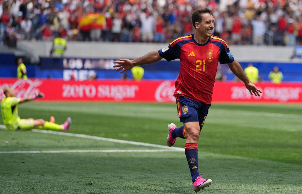 Oyarzabal’s Composed Brace Sets the Tone as Spain Advance in Inglewood