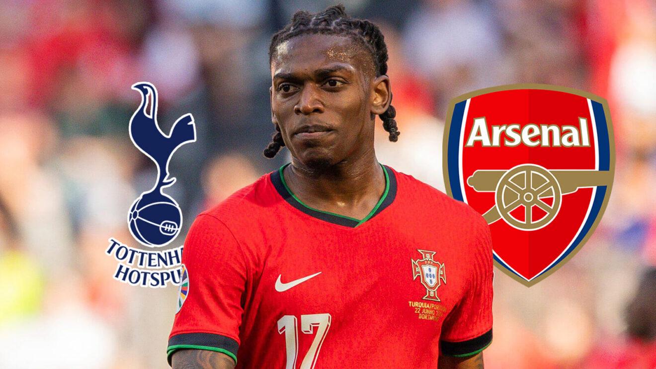 Tottenham goni za Rafaelem Leao, gdy Arsenal otrzymuje pierwszą ofertę na skrzydłowego Milanu