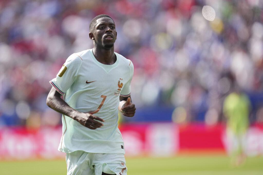 Màn trình diễn toàn diện của Dembélé đưa Pháp vượt qua Morocco 2-0