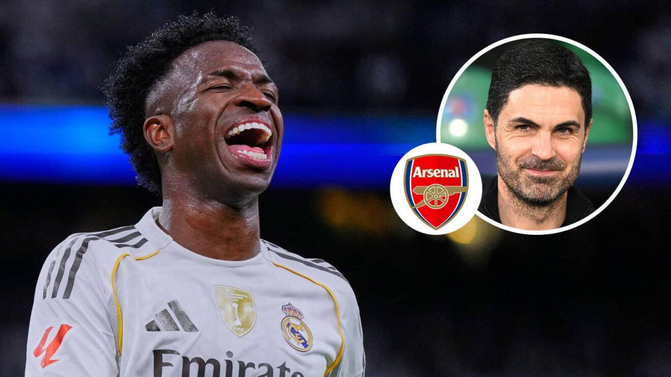 Arteta Sudah Berbicara dengan Vinicius Junior saat Madrid Tetapkan Harga Permintaan Rekor